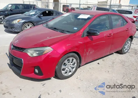 2015 Toyota Corolla S z USA, uszkodzony, nr VIN 5YFBURHE8FP240963
